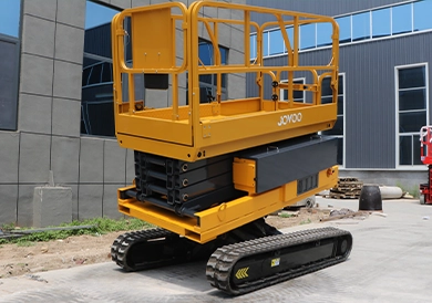 jovoolift-case_Bi-Leveling Tracked Scissor Lift Cases2