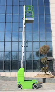 Self-Propelled Single Mast Vertical Lift (5)