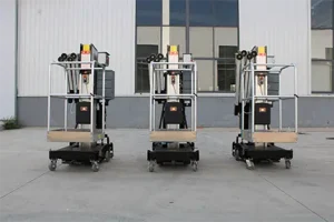 single mast vertical lift(2)
